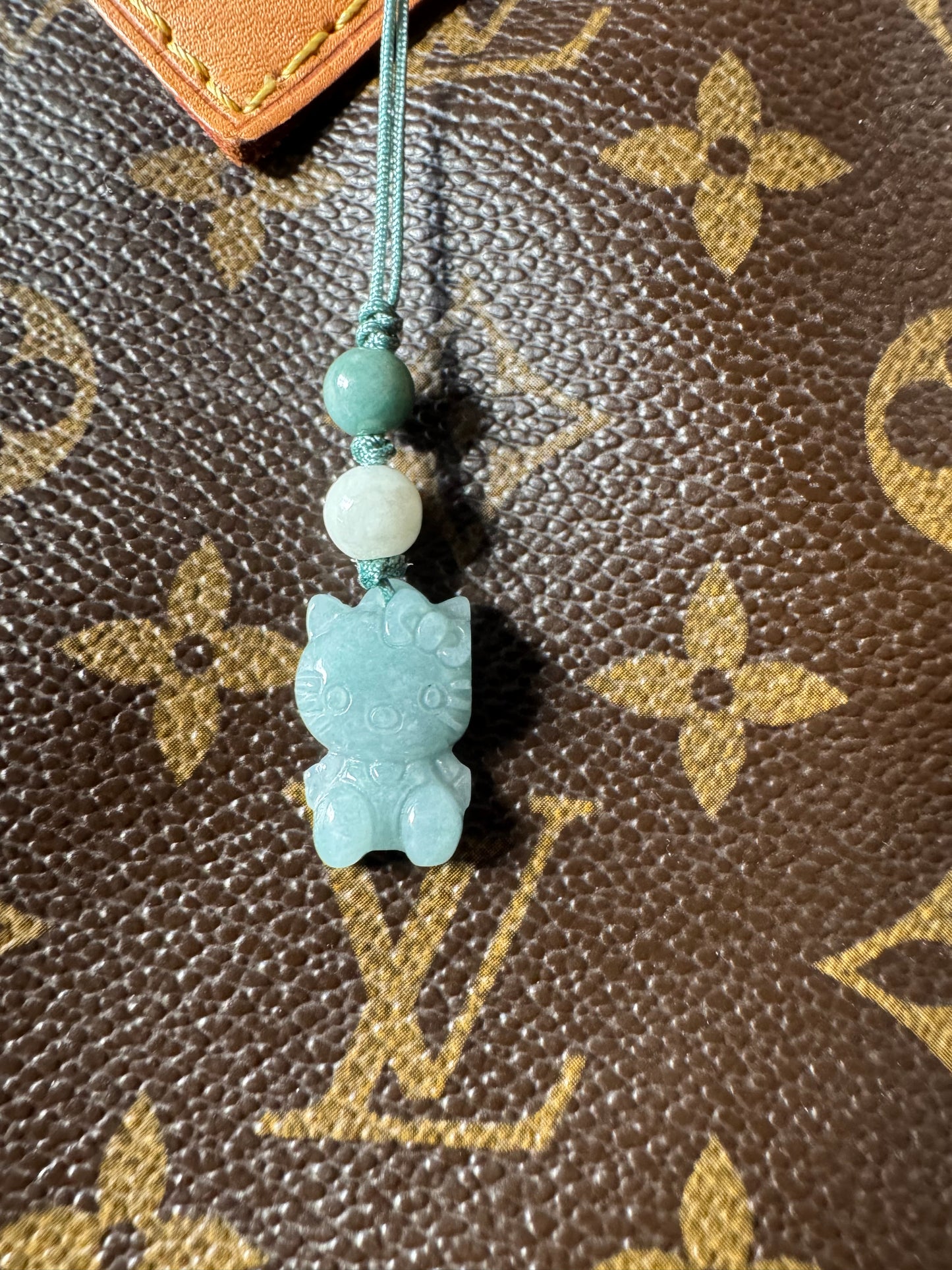 HK Jade Bag Charm