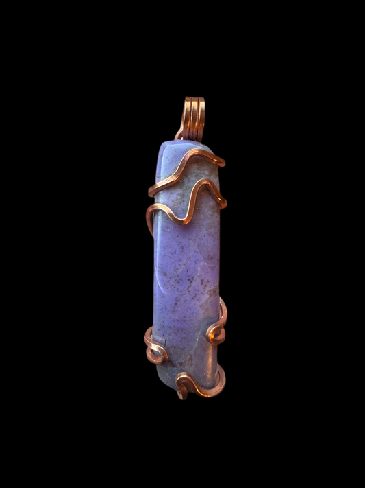 Purple Jade Pendant