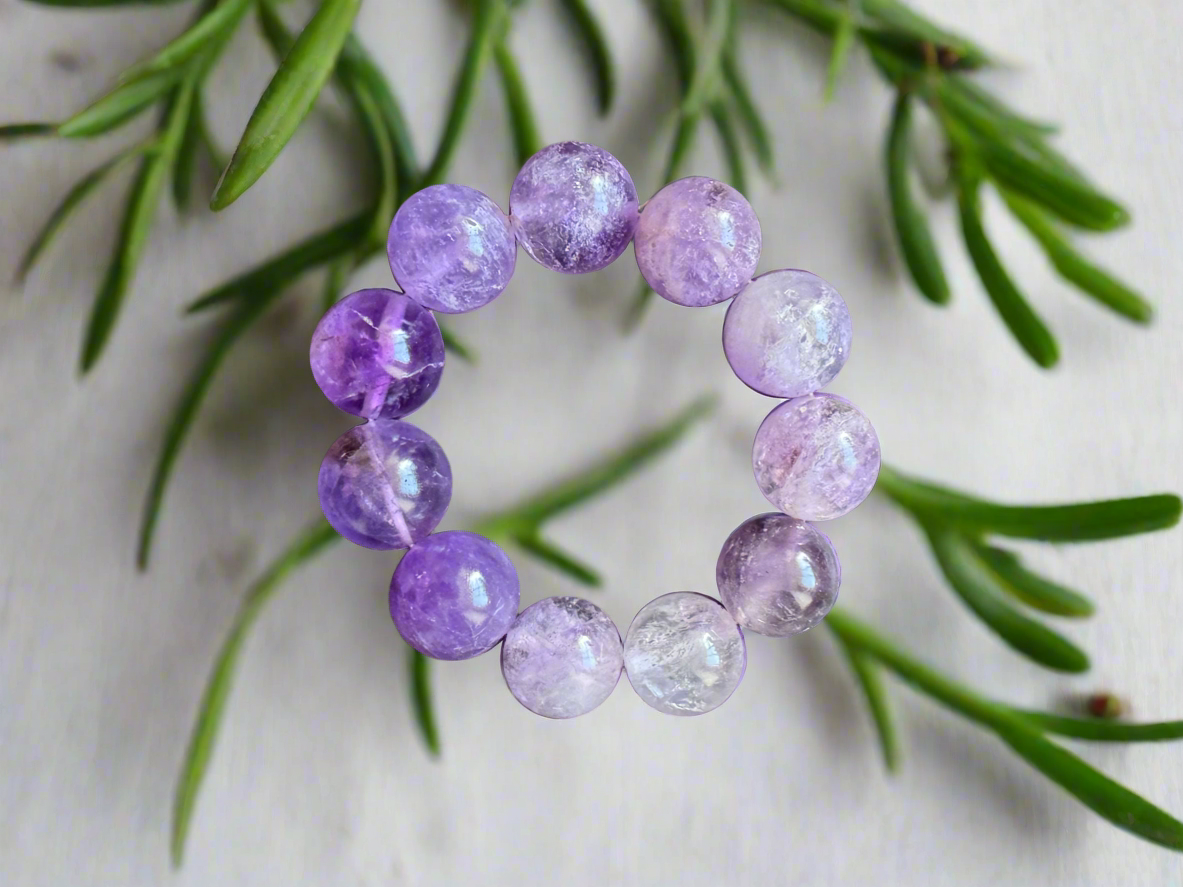 Amethyst “Lavender Dream” XL Bracelet