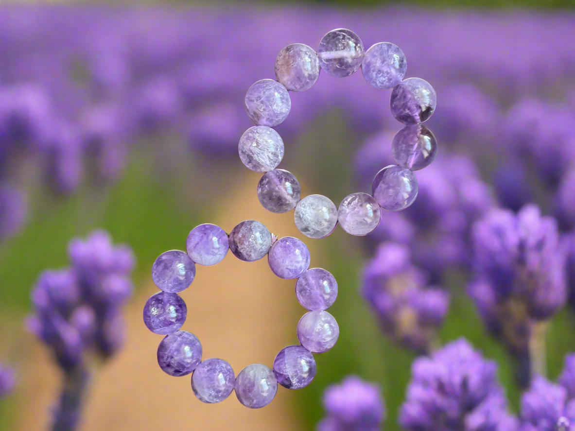 Amethyst “Lavender Dream” XL Bracelet
