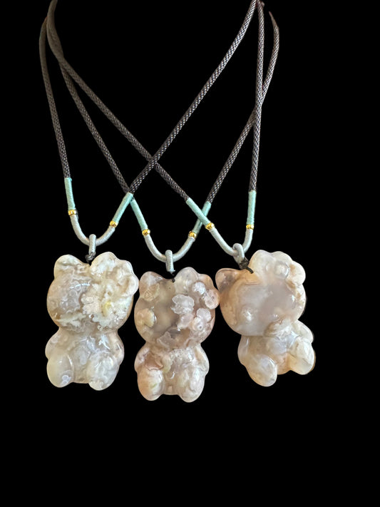 Flower Agate HK Necklace