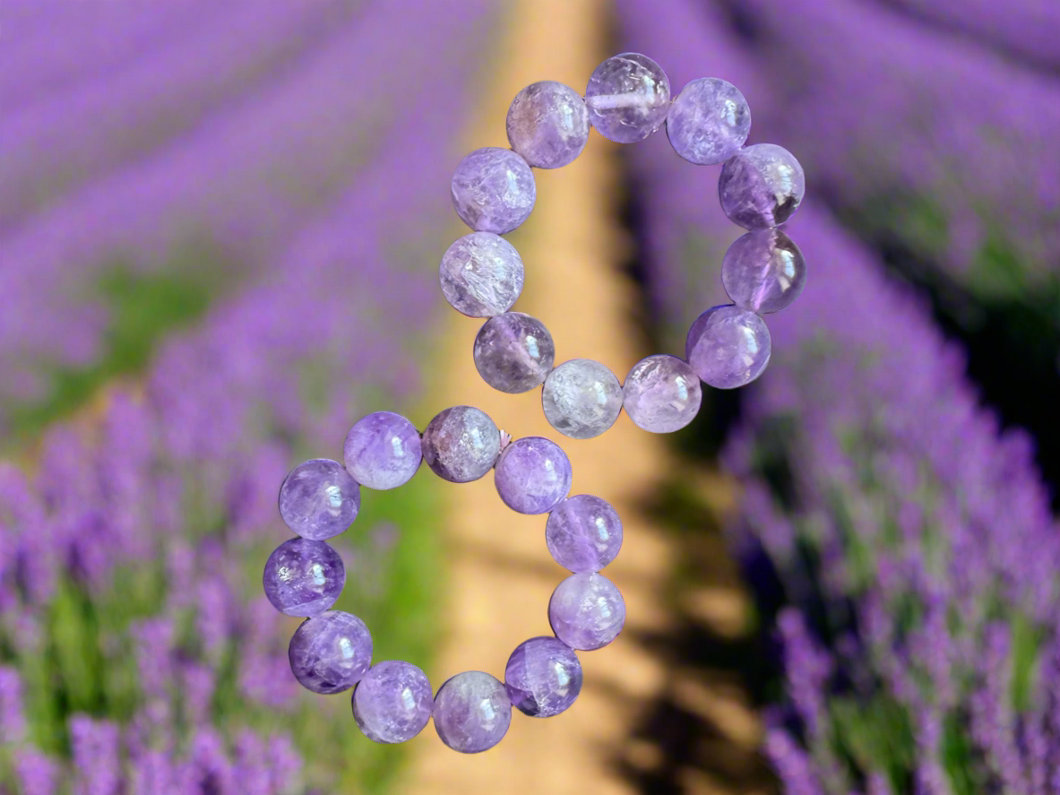 Amethyst “Lavender Dream” XL Bracelet
