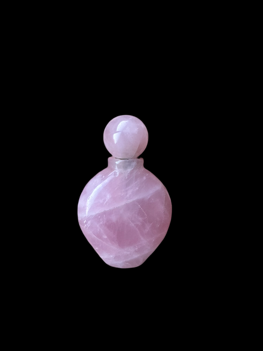 Rose Quartz Perfume Bottle