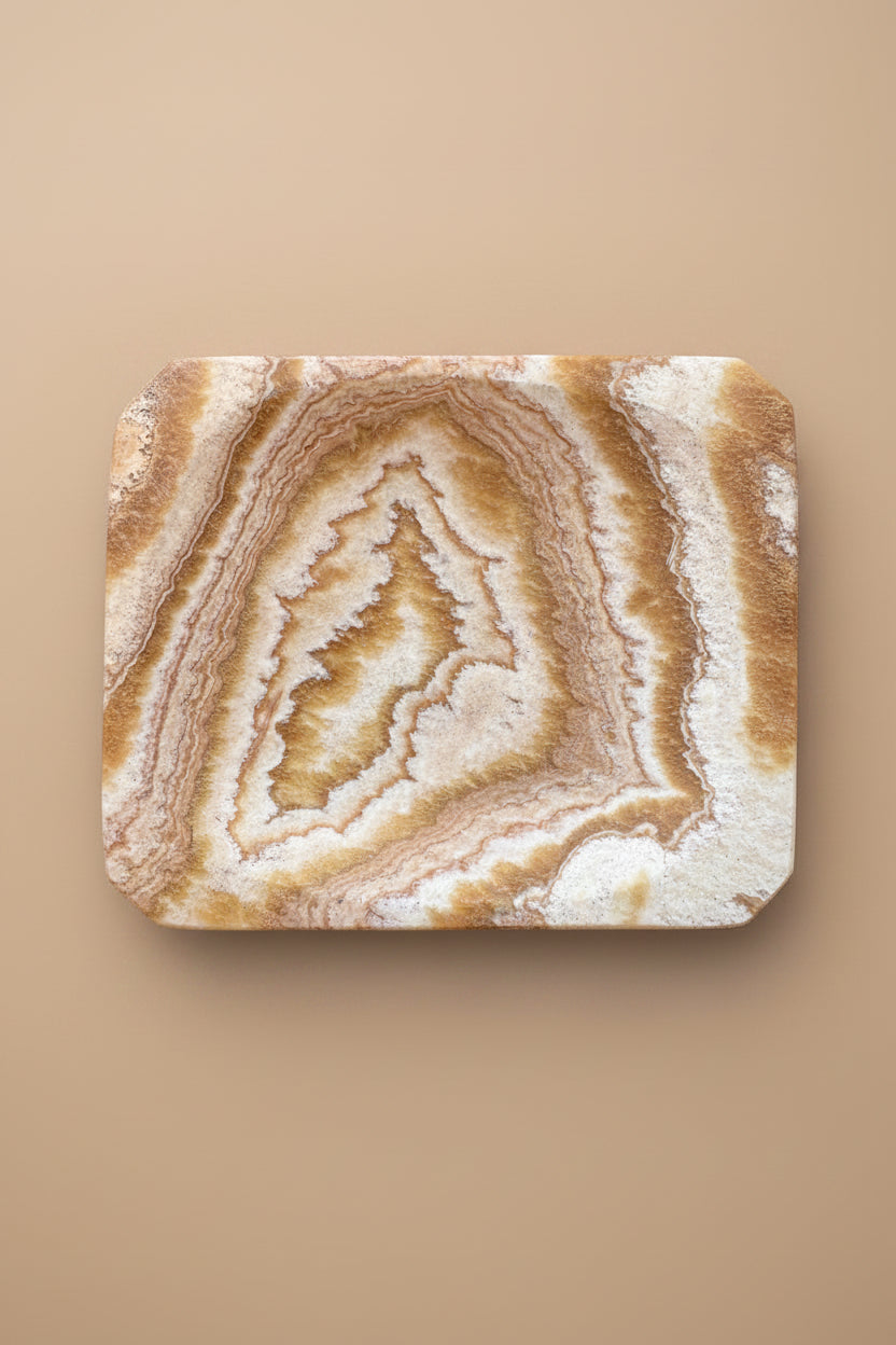 Calcite Jewelry Dish