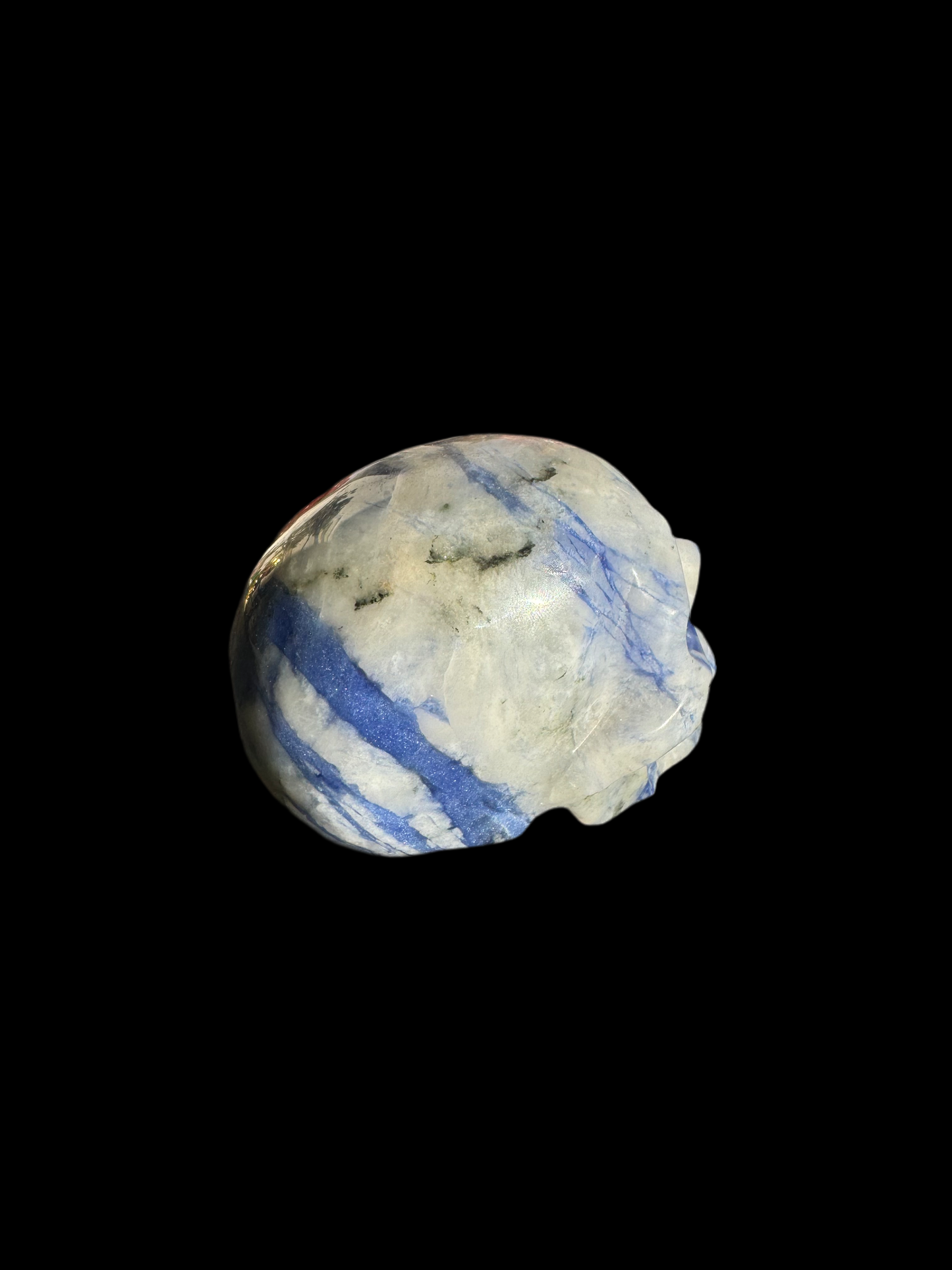 Sodalite Skull
