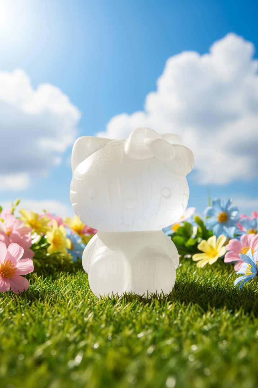 Hello Kitty Selenite